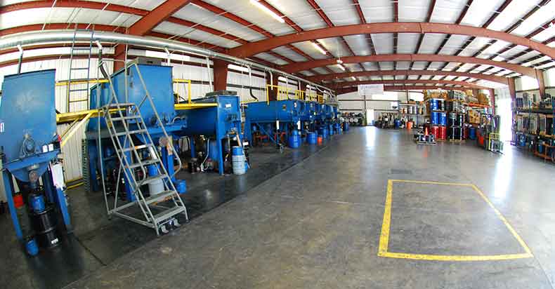 PLUSCO lubricant manufacturing facility