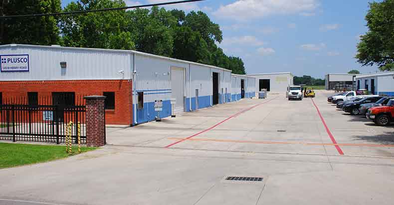 PLUSCO Facilities Entrance