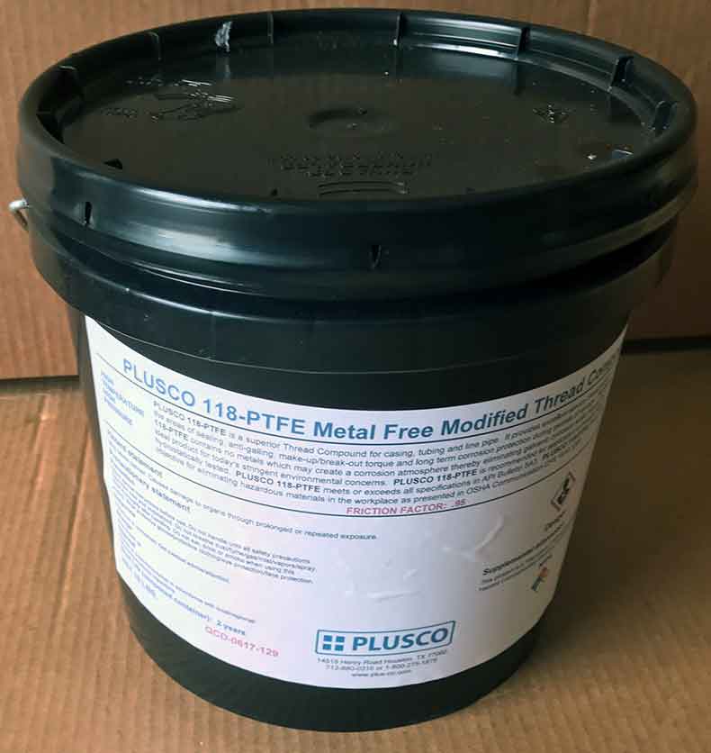 PLUSCO 118 High Temperature Metal Free Thread Compound