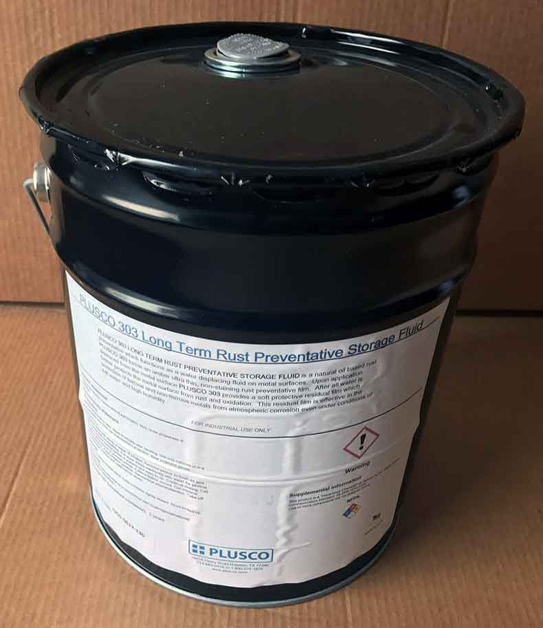 PLUSCO 303 Long Term Rust Preventative Storage Fluid