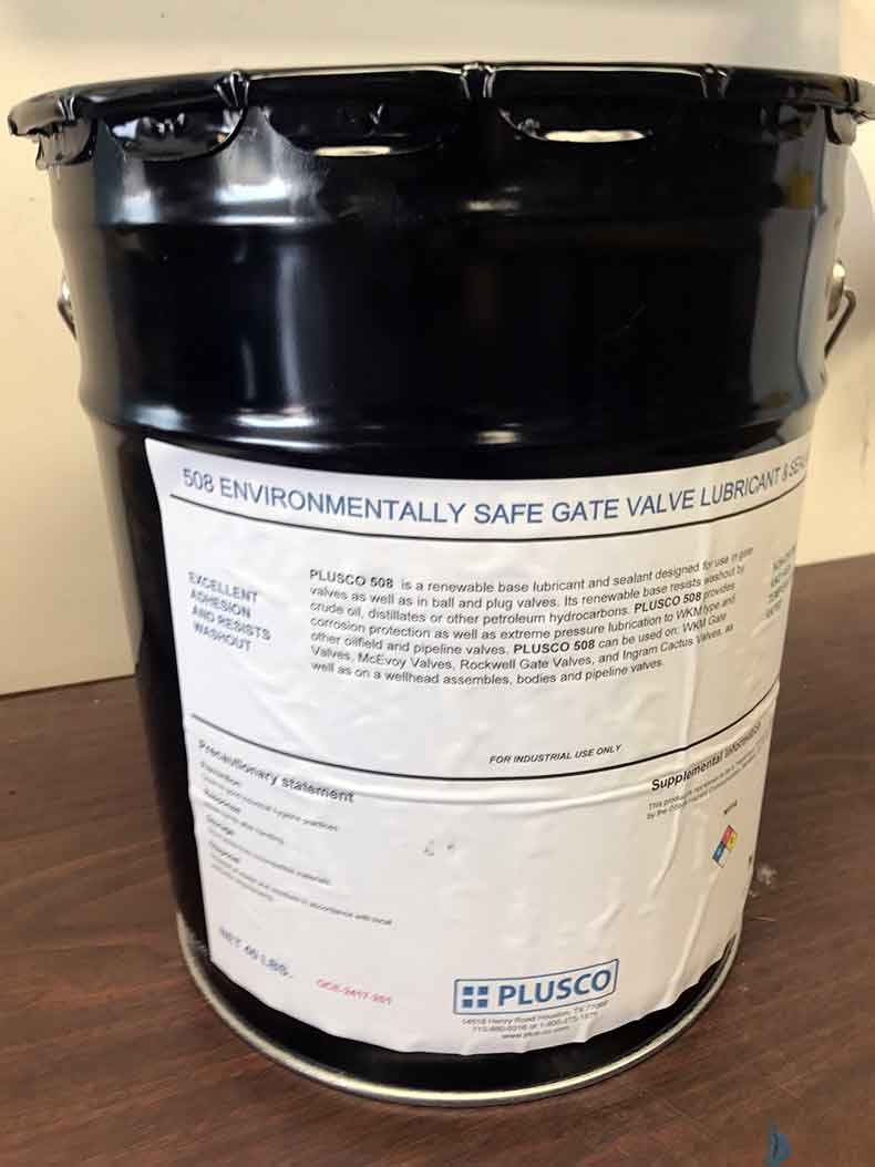 PLUSCO 508 Environmentally Safe Gate Valve Lubricant & Sealant