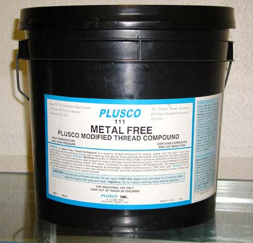 PLUSCO 111 PTFE Metal Free Thread Compound