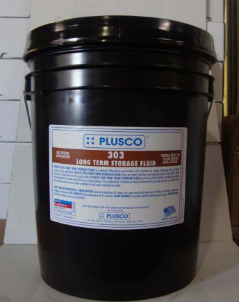 PLUSCO 303 Long Term Storage Fluid pail