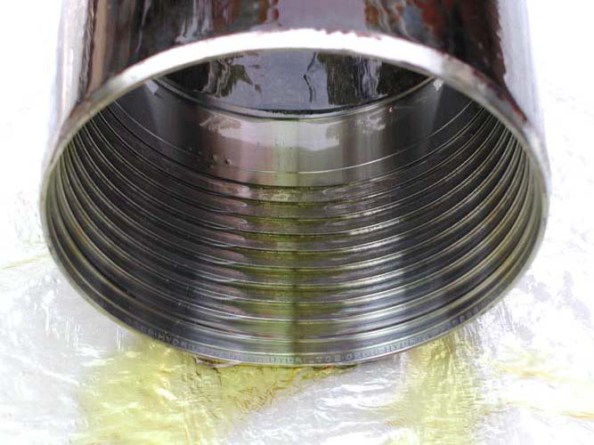 Coated pipe threads for PLUSCO 305 Rust Preventative Coating