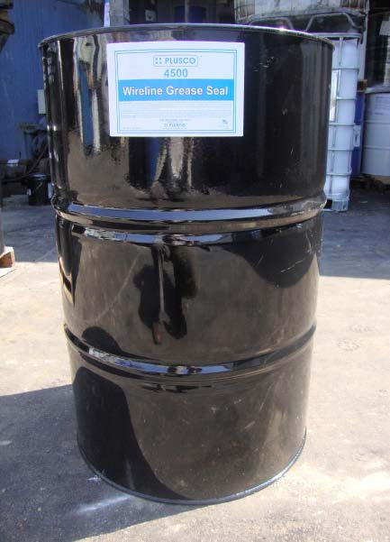 PLUSCO 4500 Wireline Grease Seal drum